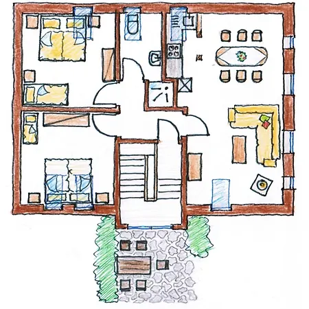 Apartament Alte Schule 1 *